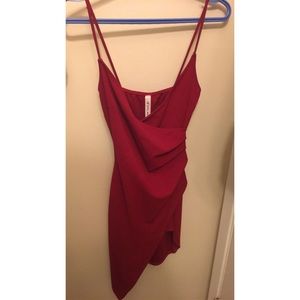 Room Service Red Mini Dress